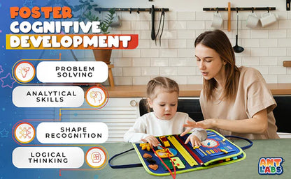 Toddler Busy Book | Learn Through Play