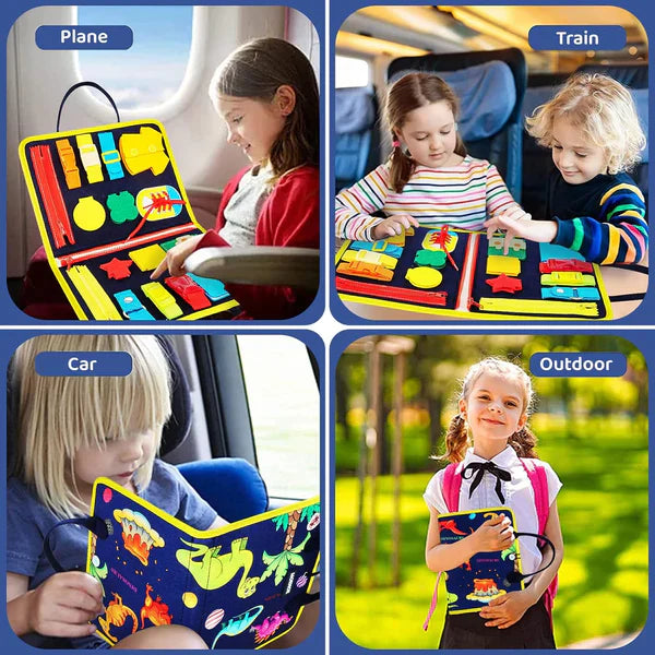 Toddler Busy Book | Learn Through Play