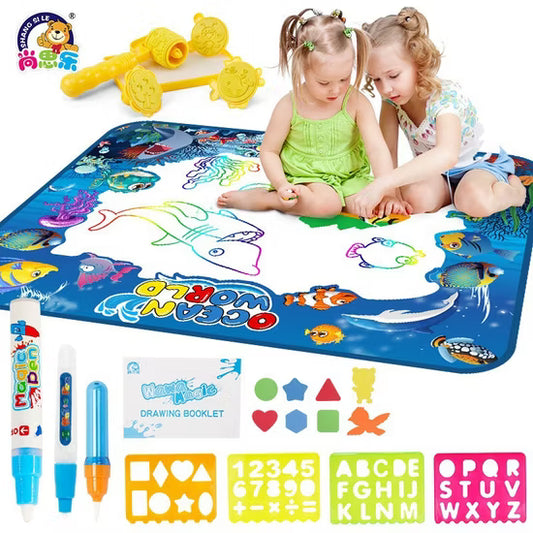 Reusable Aqua Drawing Mat – Mess-Free Art