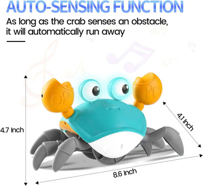 Crawling Crab Musical Toy with Infrared Sensors