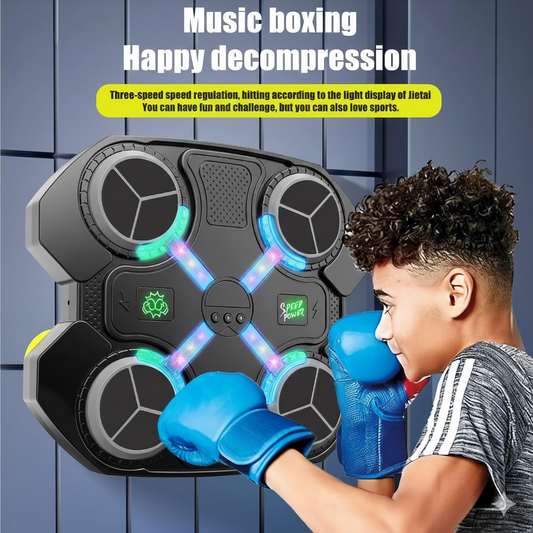 Musical Boxing Target Punch + Boxing Gloves