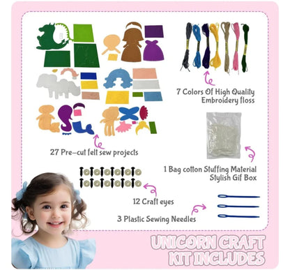 Children DIY Sewing Activity Kit for Kids