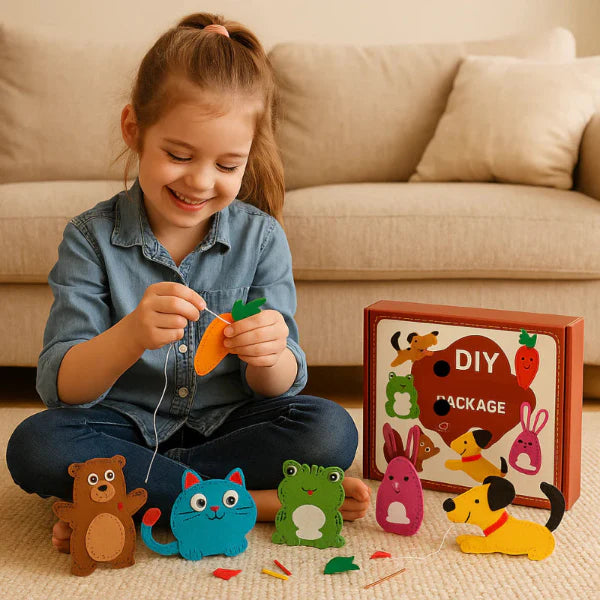 Children DIY Sewing Activity Kit for Kids