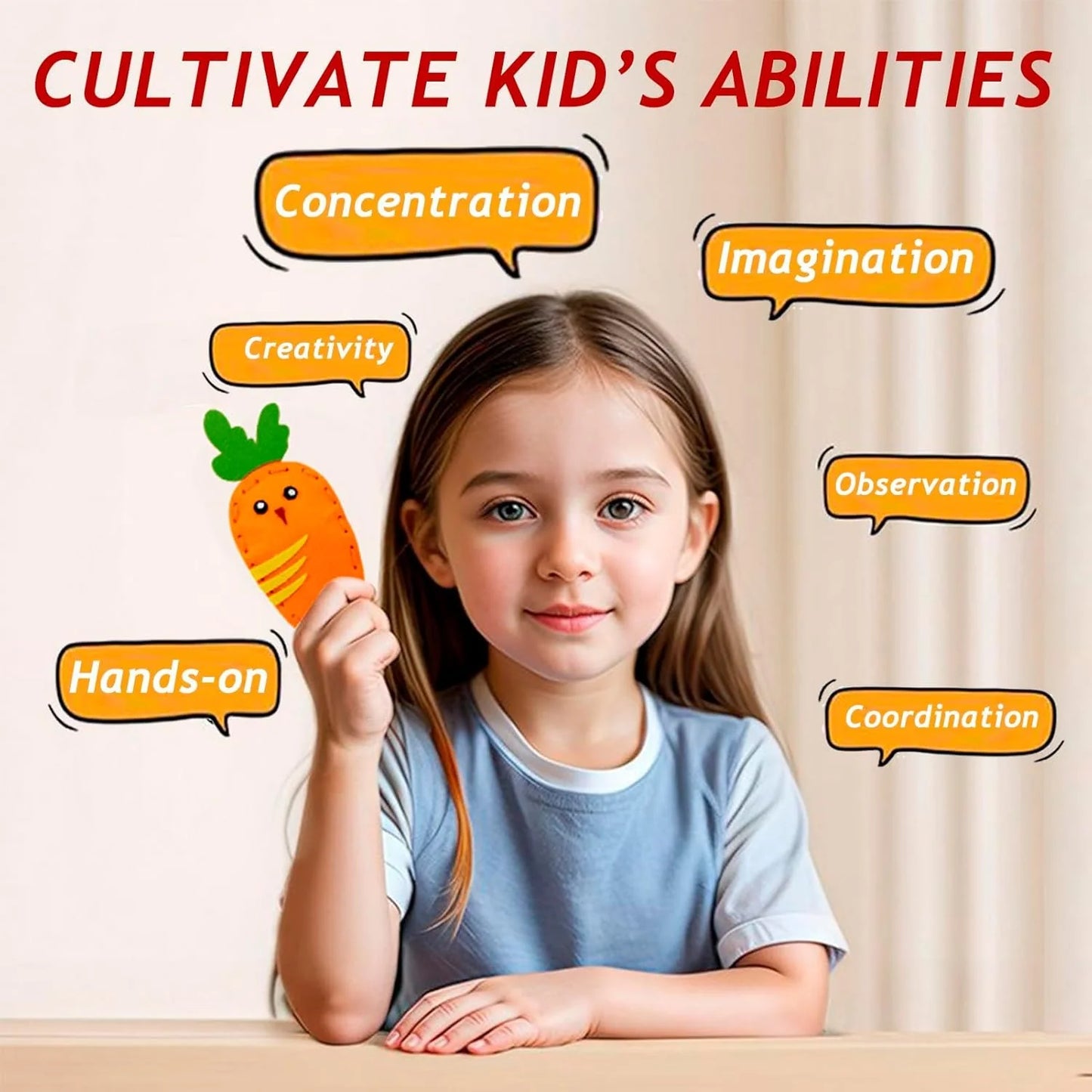 Children DIY Sewing Activity Kit for Kids