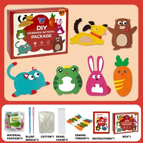 Children DIY Sewing Activity Kit for Kids