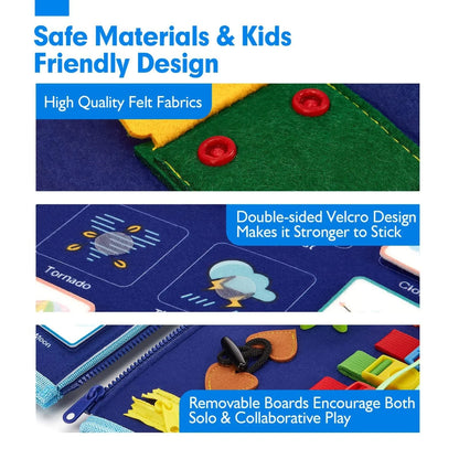 Toddler Busy Book | Learn Through Play