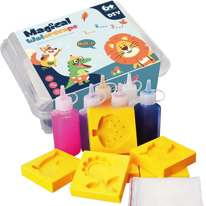 Magic Water Elf Toy Kit-Color Fantasy Figures For Kids