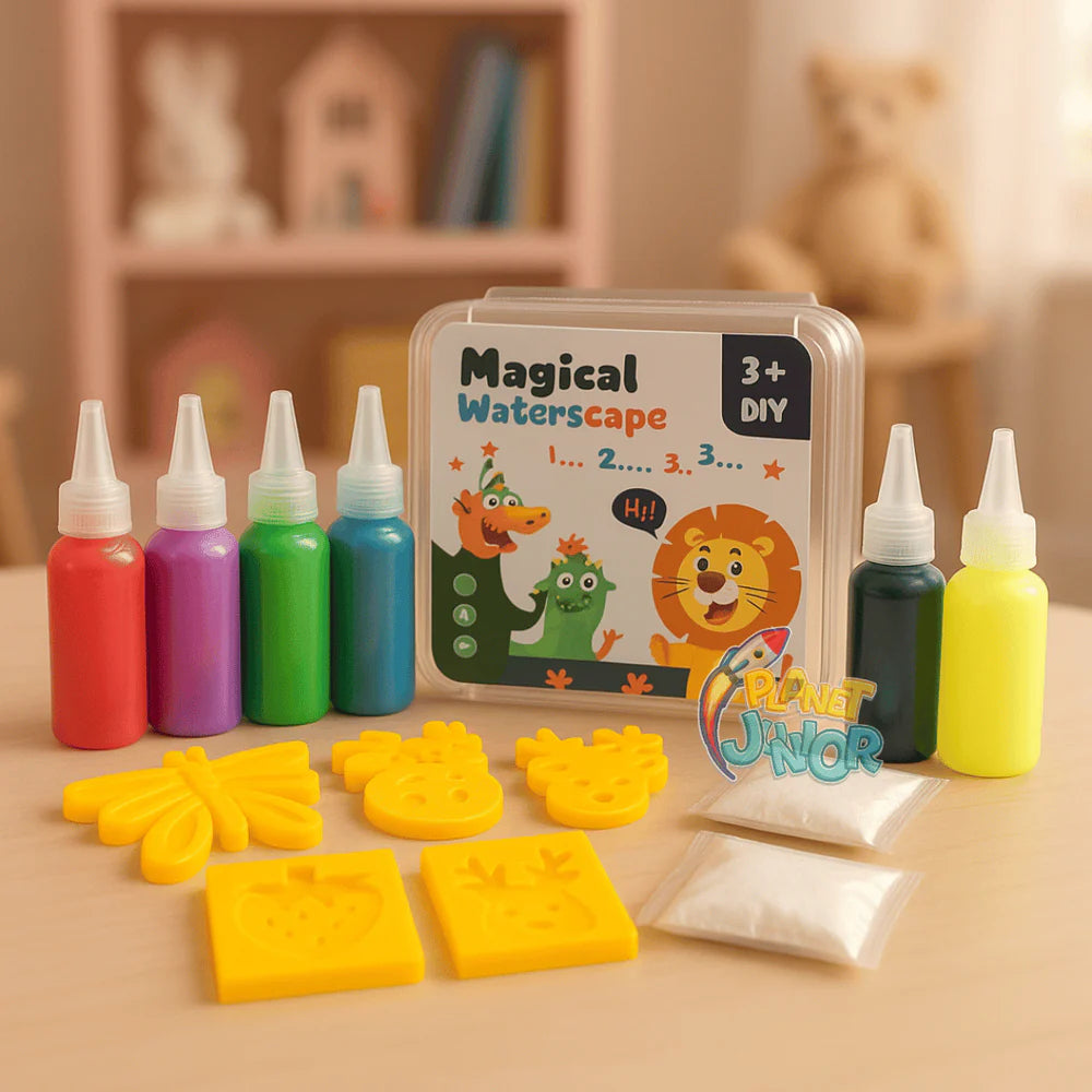 Magic Water Elf Toy Kit-Color Fantasy Figures For Kids